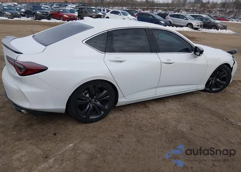 2021 Acura Tlx Technology Package из США, поврежденный, VIN 19UUB5F44MA005478